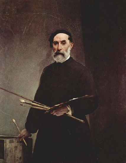 Francesco Hayez Self portrait at age 69